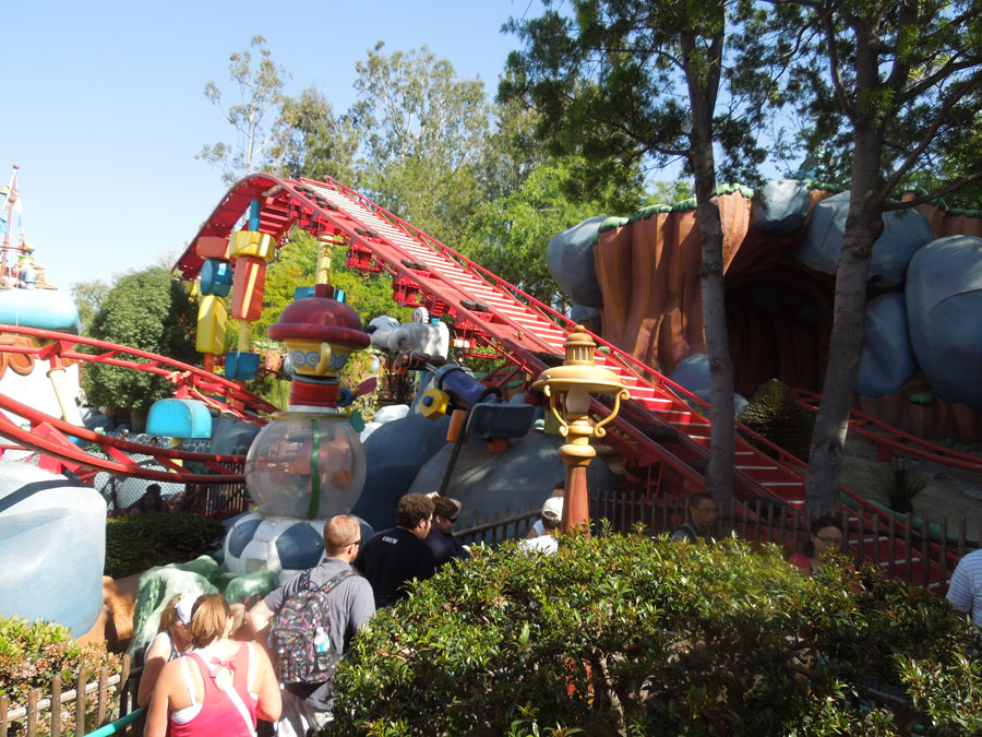 Disneyland Gadget's Go Coaster in Toon Town